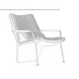 Armchair with armrests Eferding