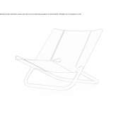 Tanned leather armchair Konawa