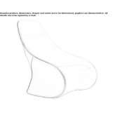 Bergere swivel chair Rupia