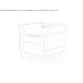 Armchair with armrests Reznos