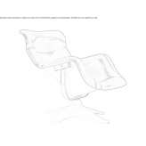 Leather armchair Araripe