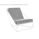 Armchair upholstered with fabric Dorndorf