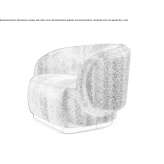 Fabric armchair Illintsi