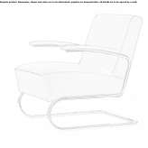 Upholstered armchair on supports with armrests Viarmes