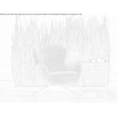 Fabric armchair with armrests Glauburg