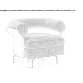 Swivel chair with armrests Kaba