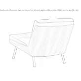 Leather armchair Parahuen