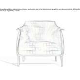 Leather armchair Eferding