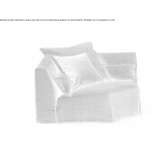 Corner fabric armchair with armrests Cuaxuxpa