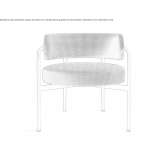 Fabric armchair with armrests Fyffe