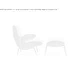 Fabric armchair Saarburg