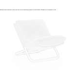 Fabric armchair Konawa