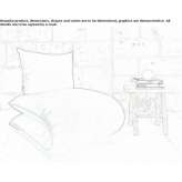 Cotton armchair/mattress Aghiresu