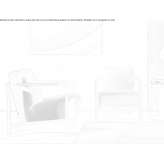 Fabric upholstered armchair with armrests Acos