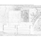 Fabric armchair with armrests Caseo