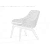 Upholstered armchair Thurso