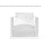 Upholstered armchair Ampezzo