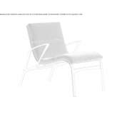 Fabric armchair with armrests Nisipari