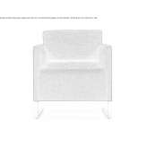 Fabric armchair with armrests Pewaukee