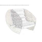 Armchair with armrests Franeker