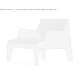 Fabric armchair with armrests Daniels