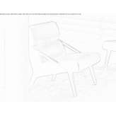 Leather armchair Bayrakli