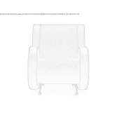 Armchair with armrests Shunqui