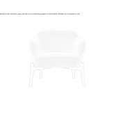 Armchair with armrests Santutxu