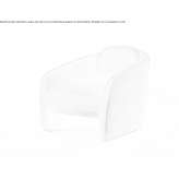 Fabric armchair Virgen
