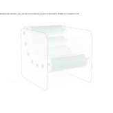 Armchair with armrests Caribou