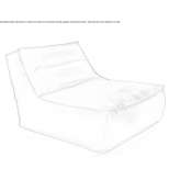Leather armchair Aroeiras