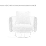 Swivel chair with armrests Yayla