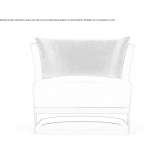 Leather armchair Rosello