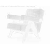 Fabric armchair with armrests Bykhaw