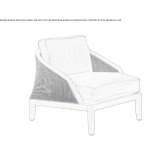 Armchair with armrests Arifiye