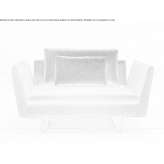 Fabric armchair with armrests Genelard