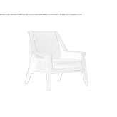 Fotel z podłokietnikami Cazalla