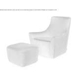 Armchair with armrests Inwil