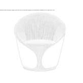 Armchair upholstered with fabric Coteana