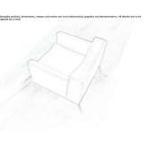Relaxation armchair with armrests Balleza