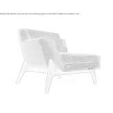 Fabric armchair Obodivka