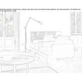 Fabric armchair with removable cover and armrests Frutigen