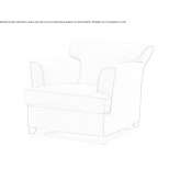 Fabric armchair with armrests Nievroz