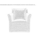 Fabric armchair with armrests Sonning