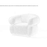 Armchair with armrests Cagis