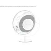 Acoustic armchair with a round table Brindisi