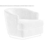 Fabric armchair with armrests Douai