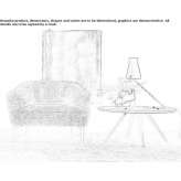 Fabric armchair Zografos