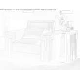 Fabric upholstered armchair with armrests Puhja