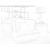 Leather upholstered armchair with armrests Ebbs